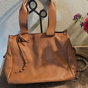 Lucky Brand Tan Leather Tote